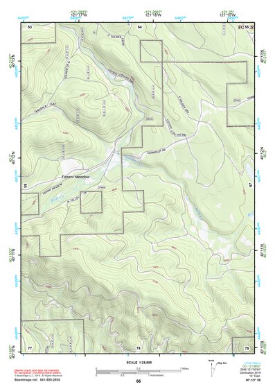 40121SE Page 66 Lake Almanor Topo Preview 1