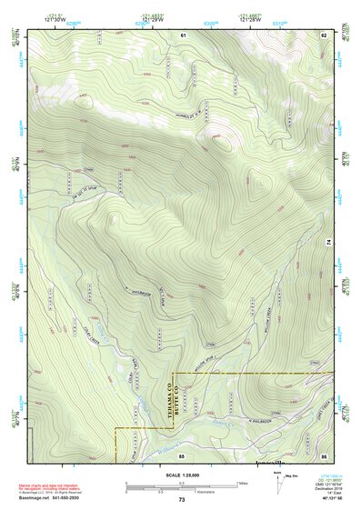 40121SE Page 73 Lake Almanor Topo Preview 1
