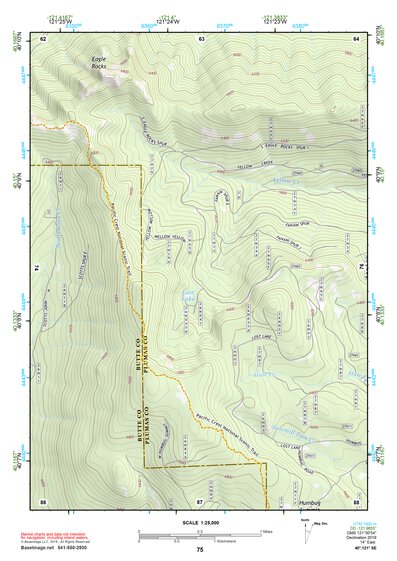 40121SE Page 75 Lake Almanor Topo Preview 1