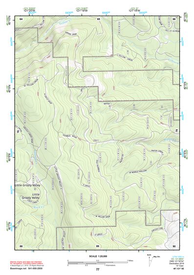 40121SE Page 77 Lake Almanor Topo Preview 1