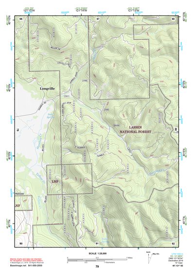 40121SE Page 79 Lake Almanor Topo Preview 1