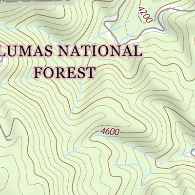 40121SE Page 80 Lake Almanor Topo Preview 2