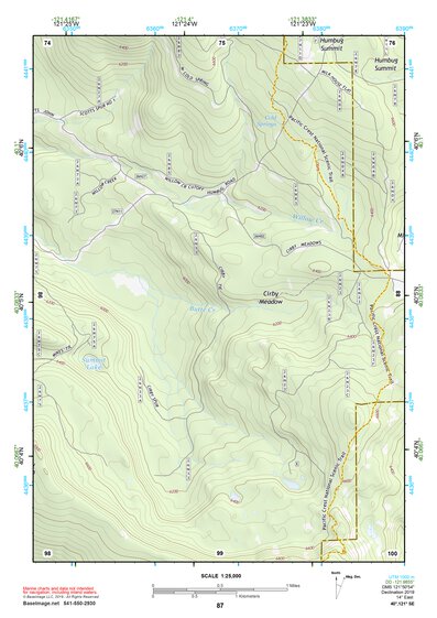 40121SE Page 87 Lake Almanor Topo Preview 1