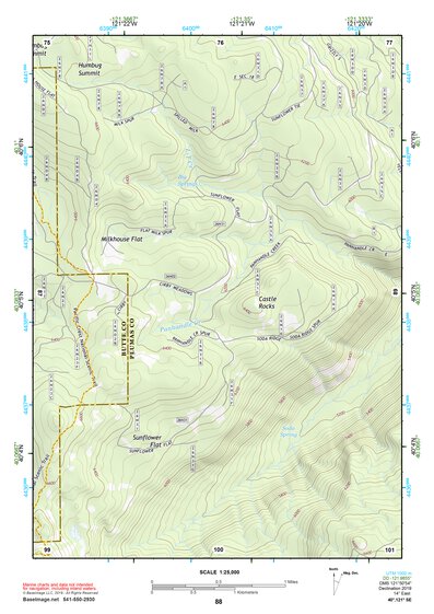 40121SE Page 88 Lake Almanor Topo Preview 1