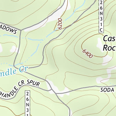40121SE Page 88 Lake Almanor Topo Preview 2