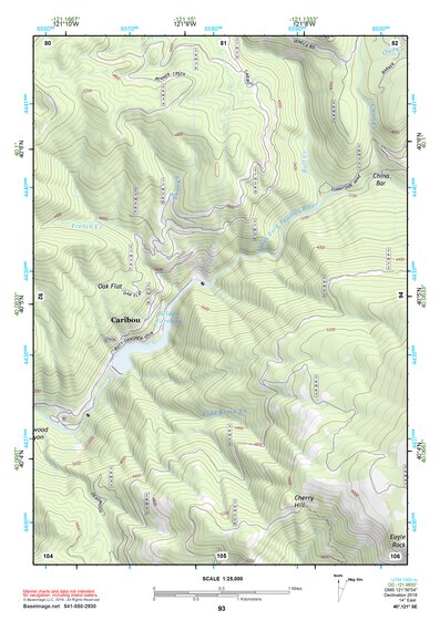 40121SE Page 93 Lake Almanor Topo Preview 1