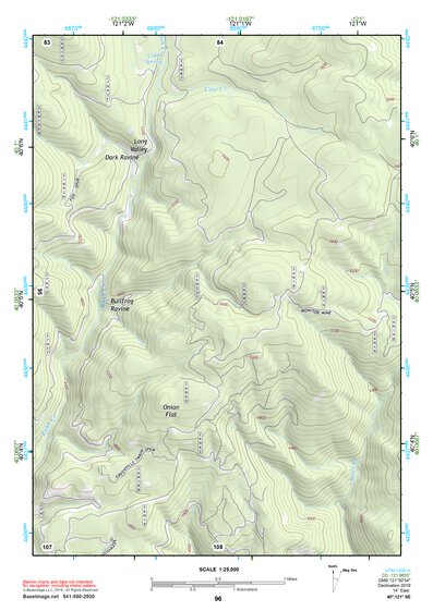 40121SE Page 96 Lake Almanor Topo Preview 1