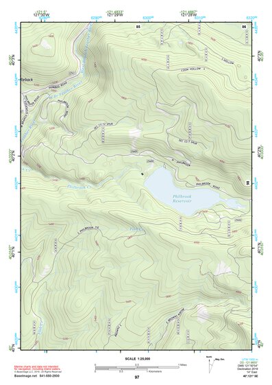 40121SE Page 97 Lake Almanor Topo Preview 1