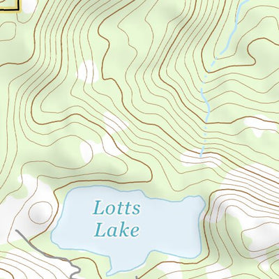 40121SE Page 99 Lake Almanor Topo Preview 2