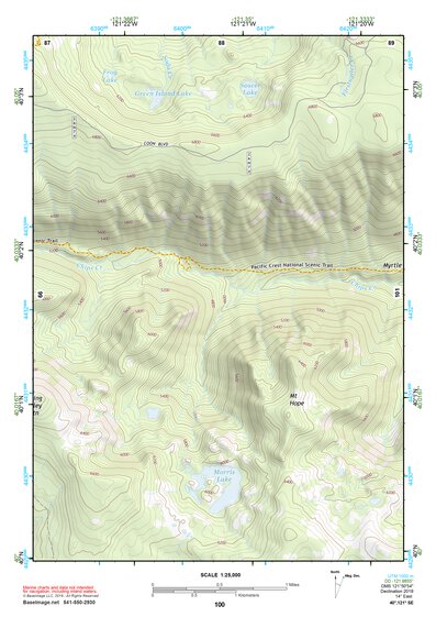 40121SE Page 100 Lake Almanor Topo Preview 1