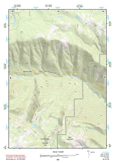 40121SE Page 101 Lake Almanor Topo Preview 1
