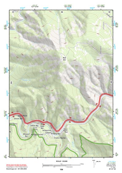 40121SE Page 104 Lake Almanor Topo Preview 1