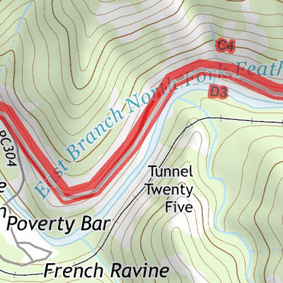 40121SE Page 104 Lake Almanor Topo Preview 3