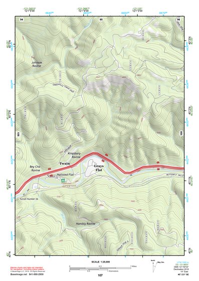 40121SE Page 107 Lake Almanor Topo Preview 1