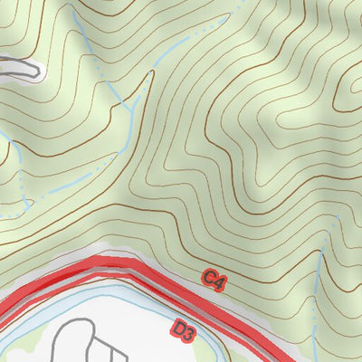 40121SE Page 107 Lake Almanor Topo Preview 2