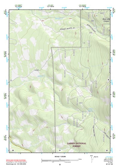 40121SW Page 9 Lake Almanor Topo Preview 1