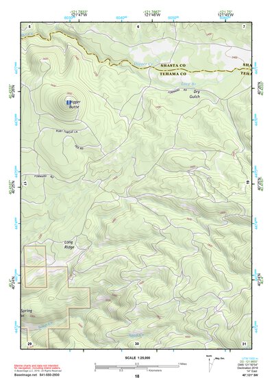 40121SW Page 18 Lake Almanor Topo Preview 1