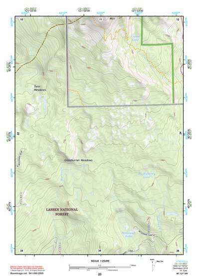 40121SW Page 23 Lake Almanor Topo Preview 1