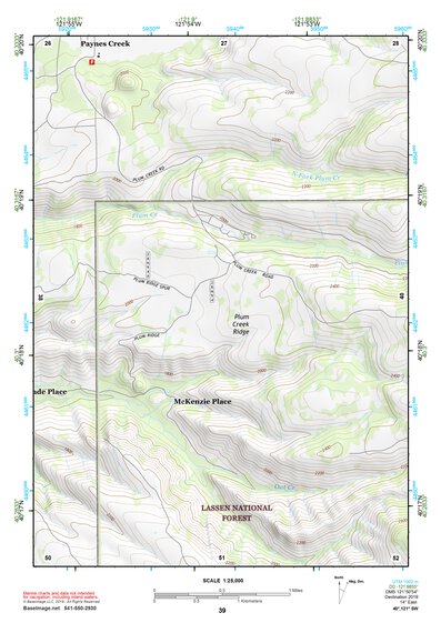 40121SW Page 39 Lake Almanor Topo Preview 1