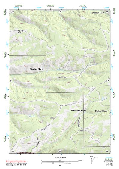 40121SW Page 41 Lake Almanor Topo Preview 1