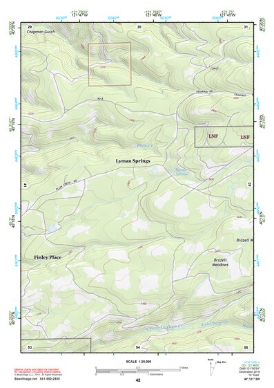 40121SW Page 42 Lake Almanor Topo Preview 1