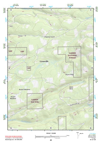 40121SW Page 43 Lake Almanor Topo Preview 1