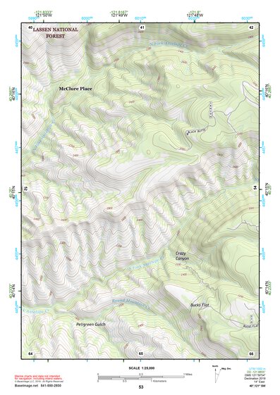 40121SW Page 53 Lake Almanor Topo Preview 1
