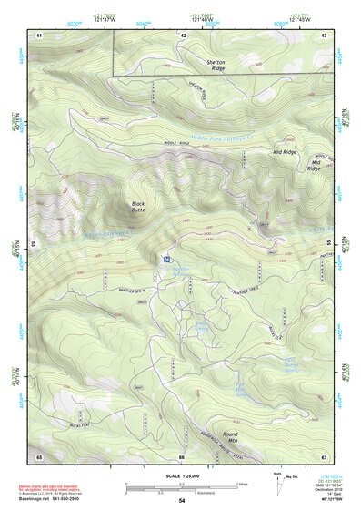 40121SW Page 54 Lake Almanor Topo Preview 1