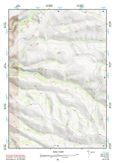 40121SW Page 61 Lake Almanor Topo Preview 1