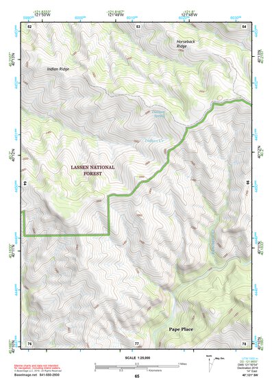 40121SW Page 65 Lake Almanor Topo Preview 1