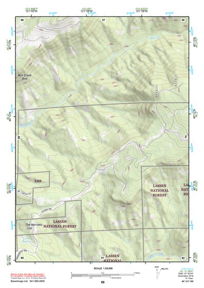 40121SW Page 69 Lake Almanor Topo Preview 1