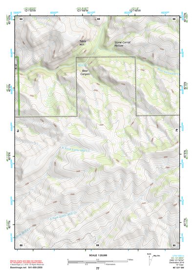 40121SW Page 77 Lake Almanor Topo Preview 1