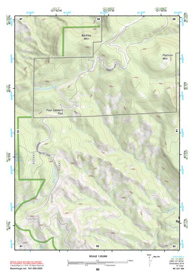 40121SW Page 80 Lake Almanor Topo Preview 1