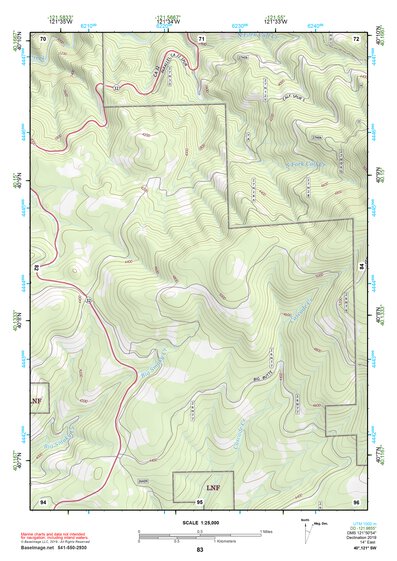 40121SW Page 83 Lake Almanor Topo Preview 1