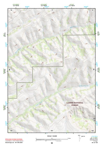 40121SW Page 89 Lake Almanor Topo Preview 1