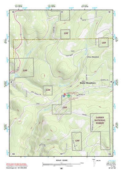 40121SW Page 95 Lake Almanor Topo Preview 1