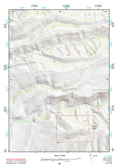 40121SW Page 98 Lake Almanor Topo Preview 1