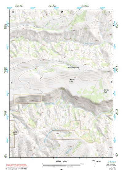 40121SW Page 99 Lake Almanor Topo Preview 1