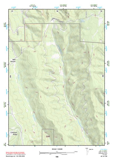40121SW Page 104 Lake Almanor Topo Preview 1