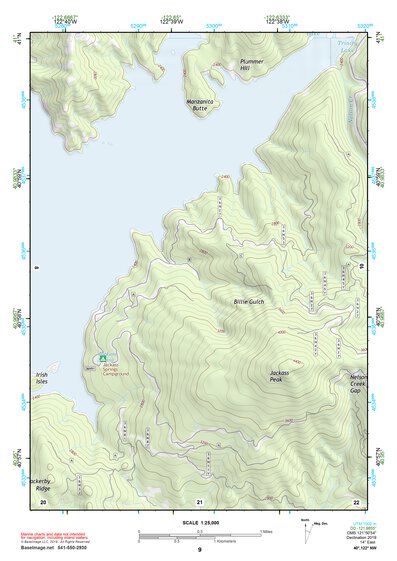 40122NW Page 9 Redding Topo Preview 1