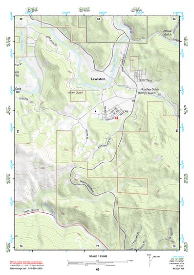 40122NW Page 65 Redding Topo Preview 1
