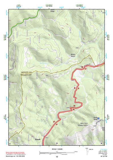 40122SW Page 13 Red Bluff Topo Preview 1