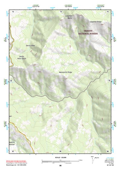 40122SW Page 86 Red Bluff Topo Preview 1