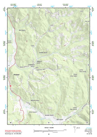 40123SE Page 9 Garberville Topo Preview 1