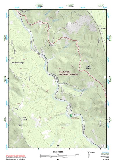 40123SE Page 13 Garberville Topo Preview 1