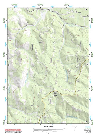 40123SE Page 35 Garberville Topo Preview 1