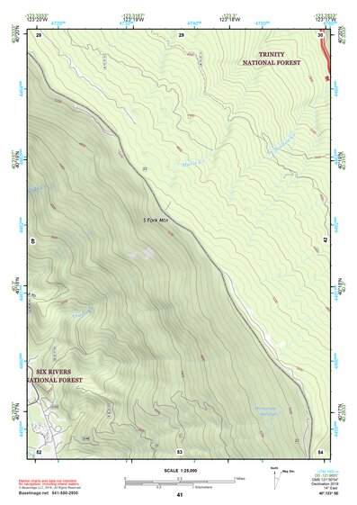 40123SE Page 41 Garberville Topo Preview 1