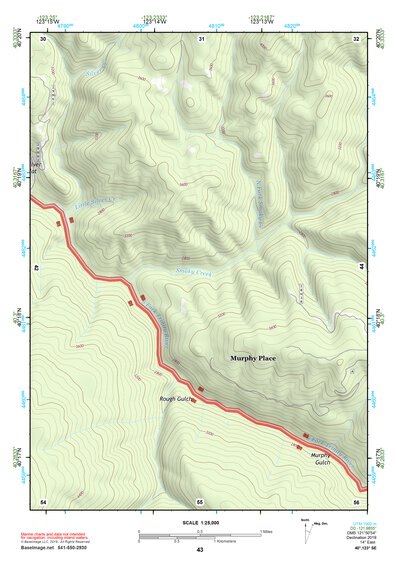 40123SE Page 43 Garberville Topo Preview 1
