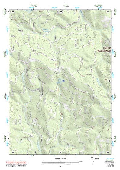 40123SE Page 46 Garberville Topo Preview 1