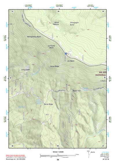 40123SE Page 54 Garberville Topo Preview 1